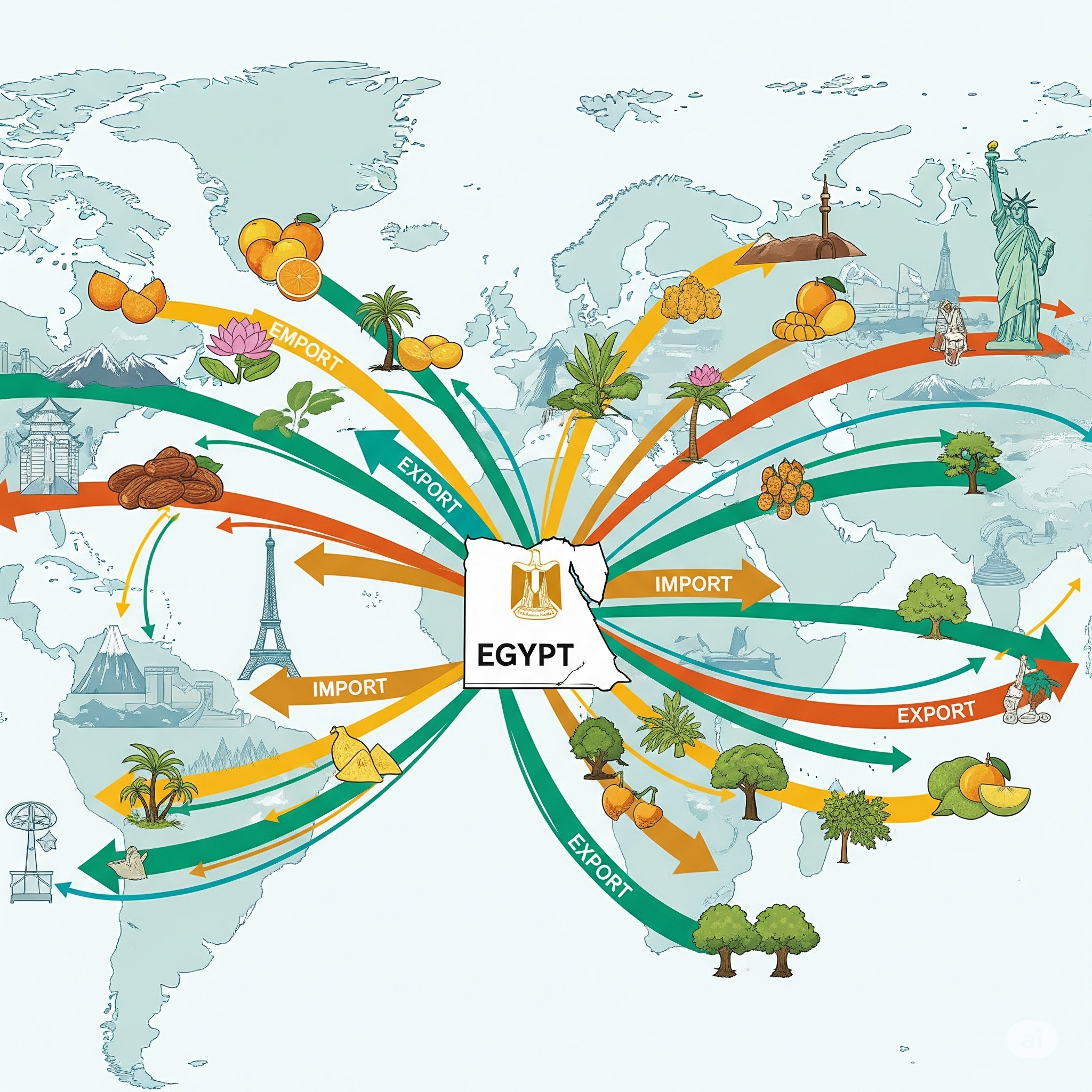 Import and Export of Plants